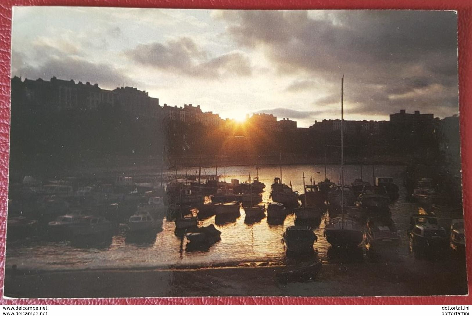 Tenby - Sunset - Wales - Boats - Posted In Aberystwyth 1980 - Pembrokeshire