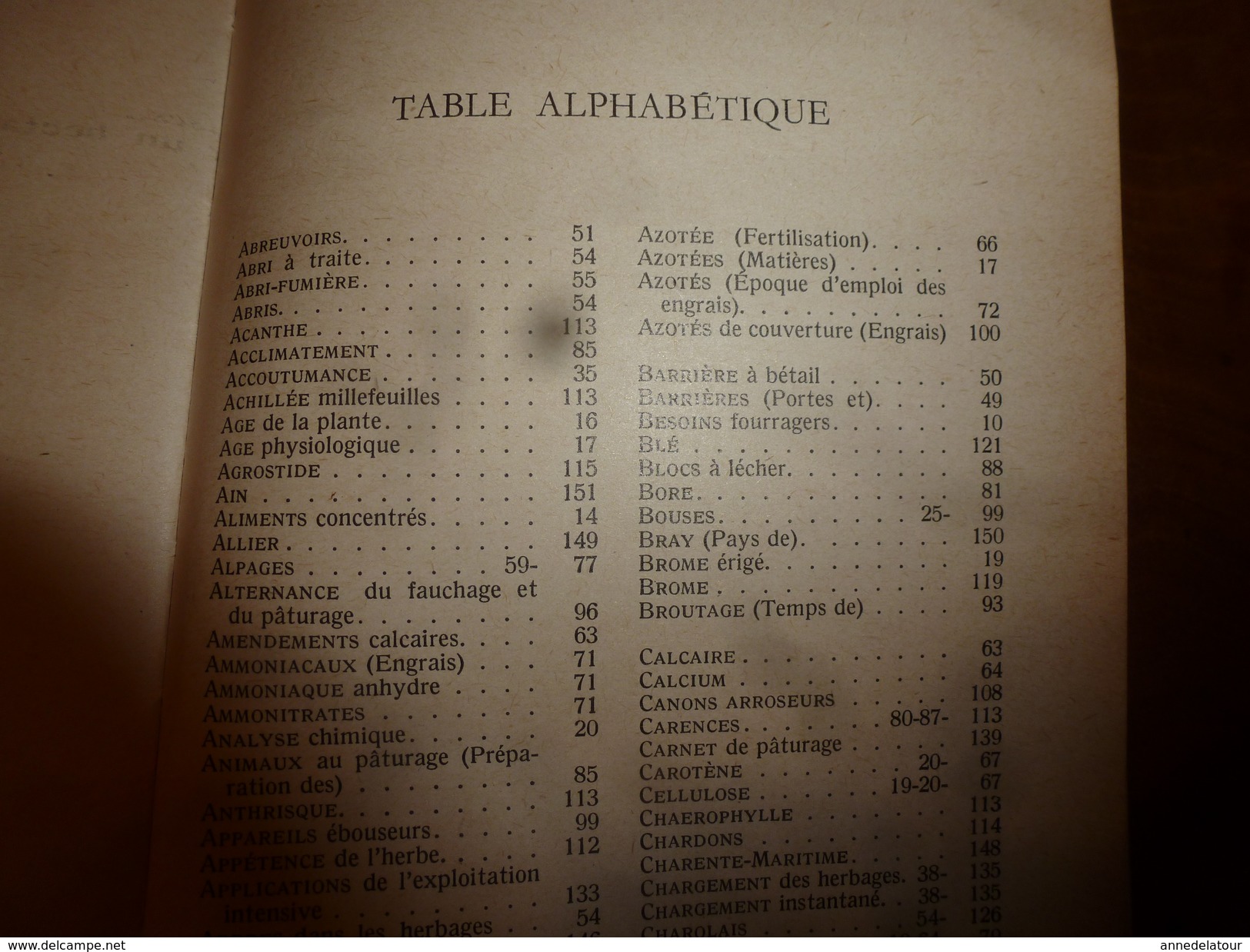 1954 Encyclopédie des connaissances agricoles (Exploitation intensive des prairies (herbages)