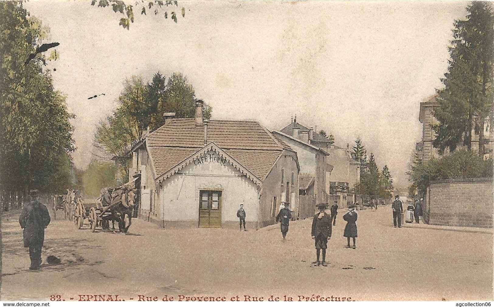 RUE DE PROVENCE ET RUE DE LA PREFECTURE - Epinal