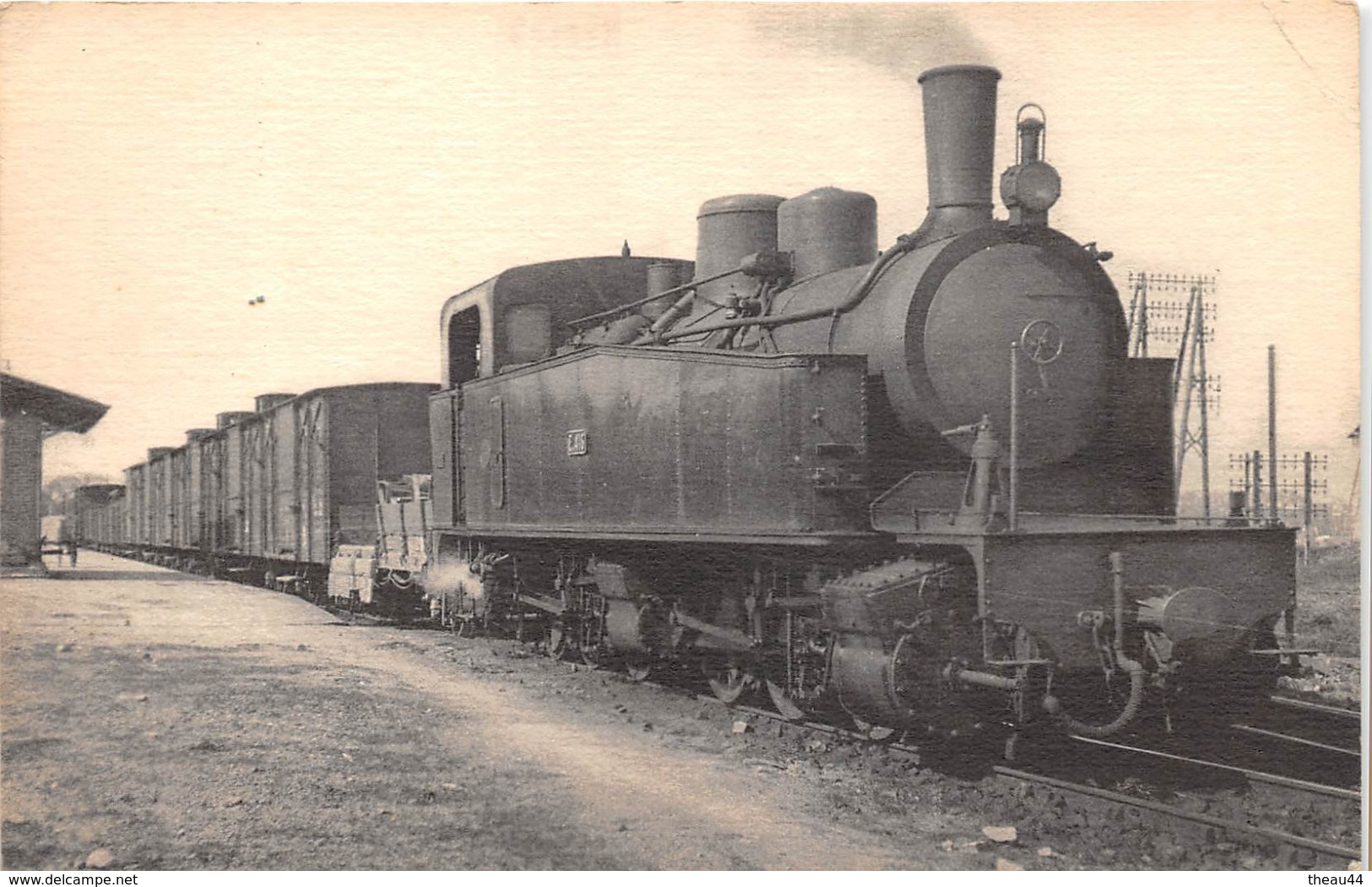 ¤¤  -  ROSPORDEN   -   Locomotive De L'Ouest  -  Réseau Breton , Voie Métrique   -  ¤¤ - Autres & Non Classés