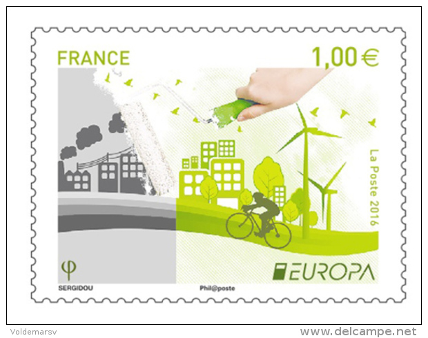 France 2016 Mih. 6439 Europa-Cept. Think Green MNH ** - Ongebruikt