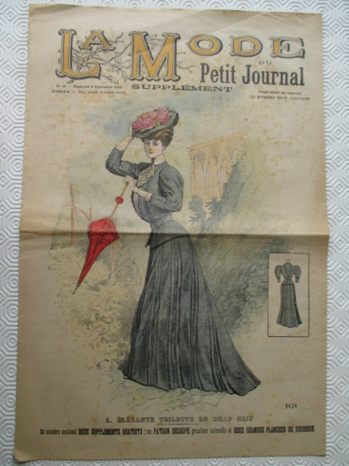 1906 -  LA MODE Parisienne - Supplément Hebdomadaire Du Petit Journal - - Le Petit Journal