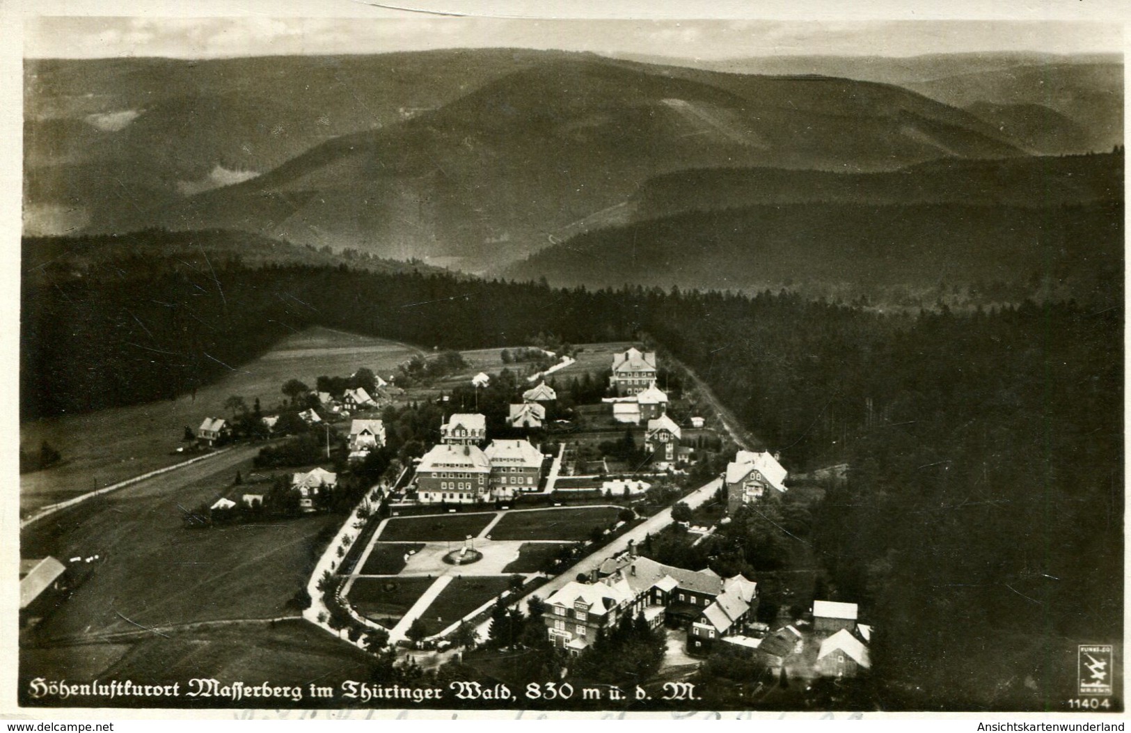 Höhenluftkurort Masserberg Im Thüringer Wald 1939 (000278) - Masserberg