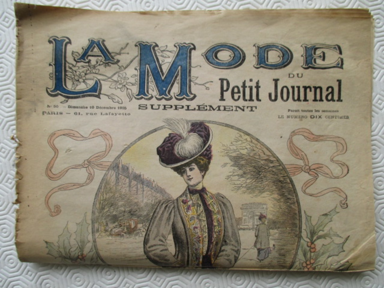 1905 -  LA MODE Parisienne - Supplément Hebdomadaire Du Petit Journal - - Le Petit Journal