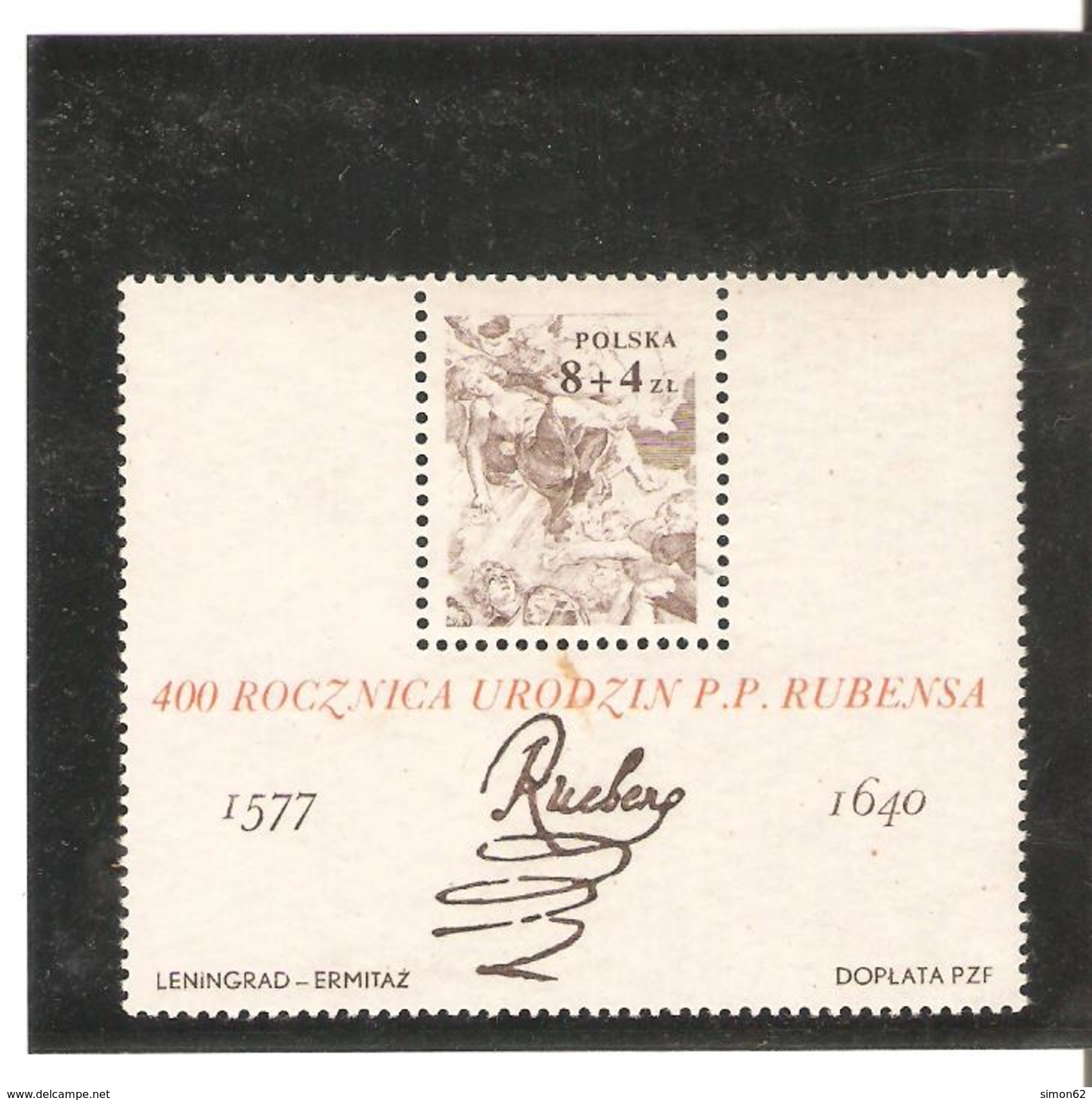 POLOGNE  BLOC N° 73   NEUF ** MNH DE1977   PRIX  1 &euro;50 - Blocks & Kleinbögen