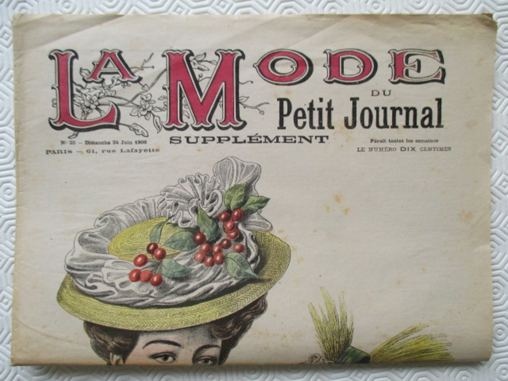 1906 -  LA MODE Parisienne - Supplément Hebdomadaire Du Petit Journal - - Le Petit Journal