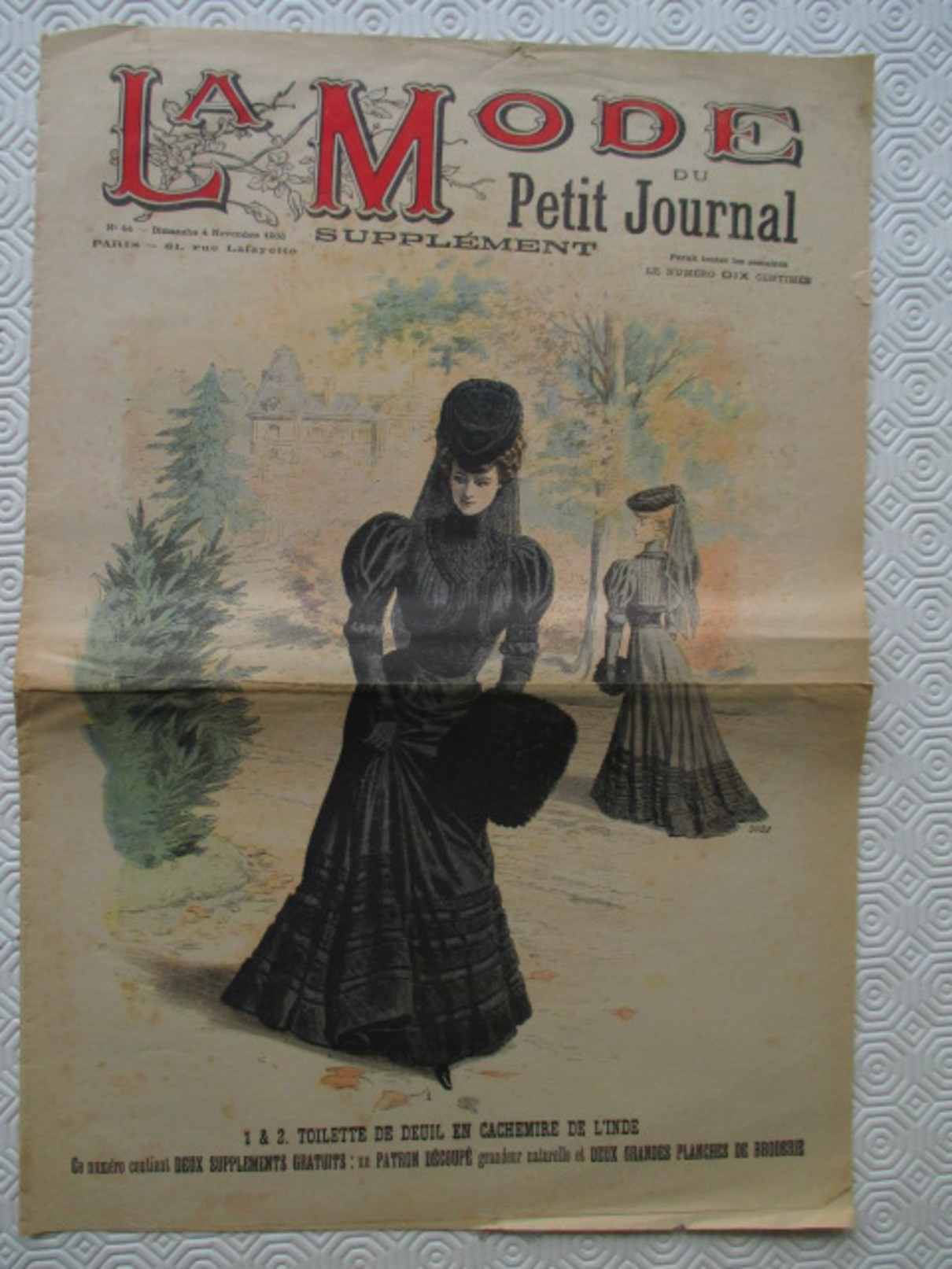 1906 -  LA MODE Parisienne - Supplément Hebdomadaire Du Petit Journal - - Le Petit Journal