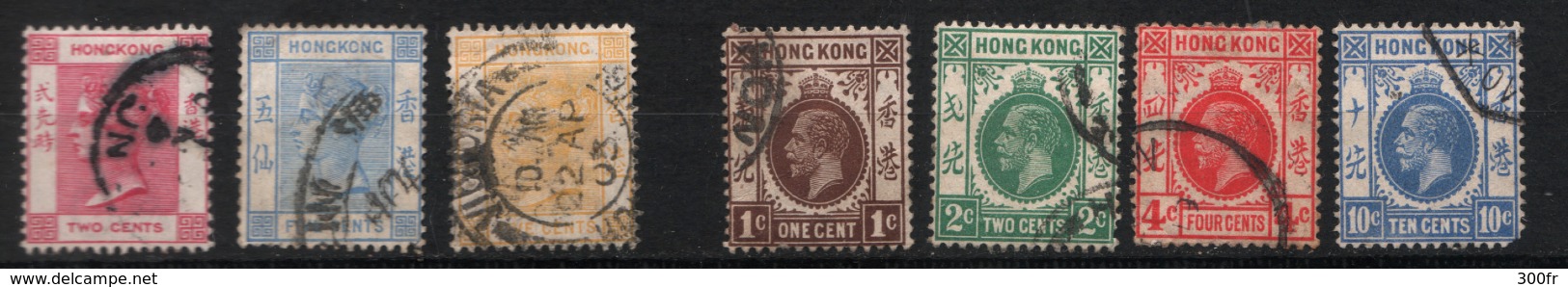 HONG KONG  QUEEN VICTORIA  KING EDOUARD COLONIES BRITANIQUES - Collections, Lots & Séries