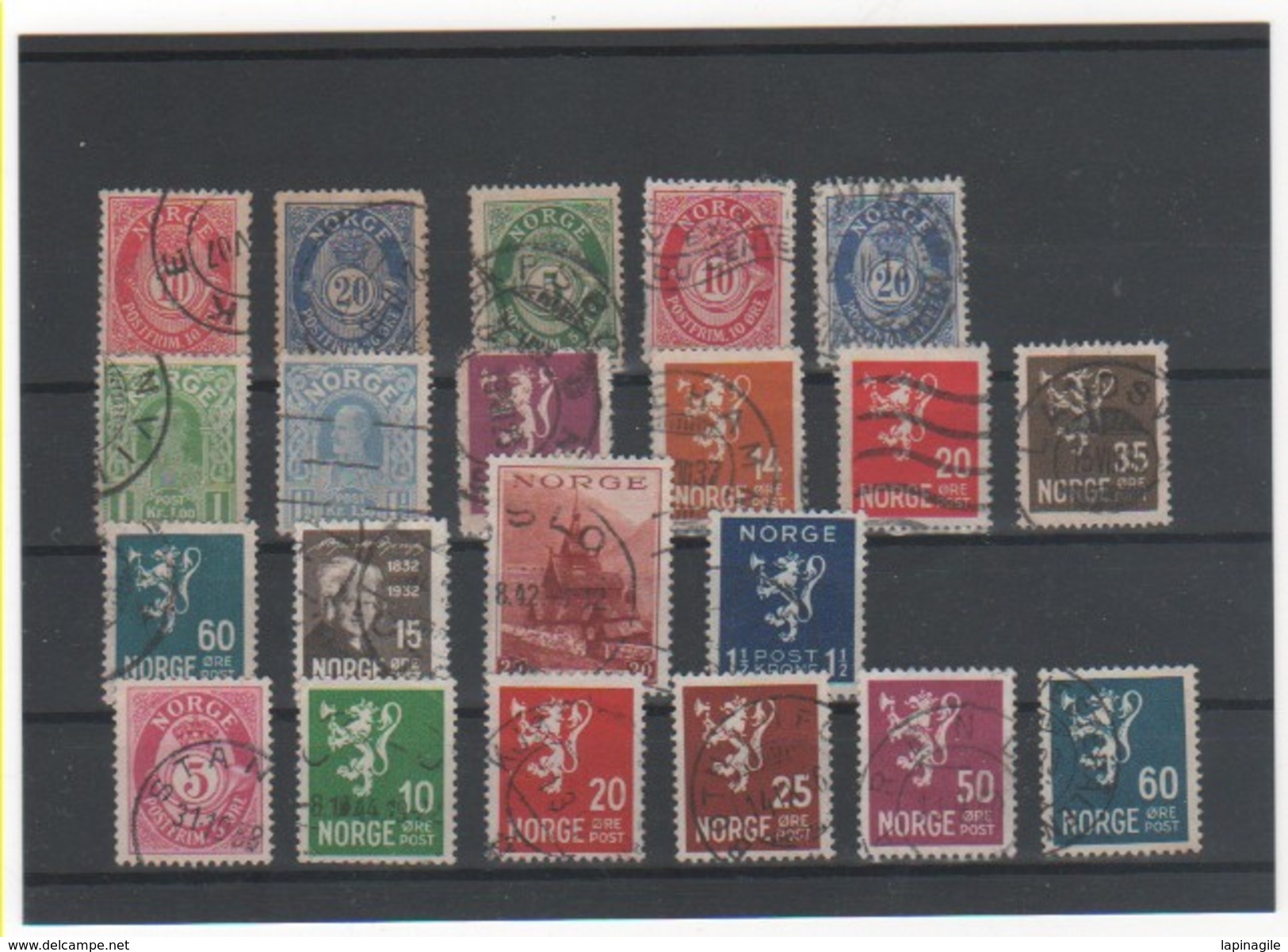 NORVEGE LOT 1894 à 1941 - Collections