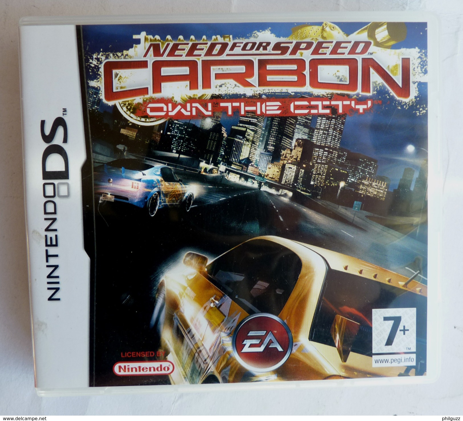 JEU NINTENDO DS NEED FOR SPEED CARBON OWN THE CITY - Nintendo DS