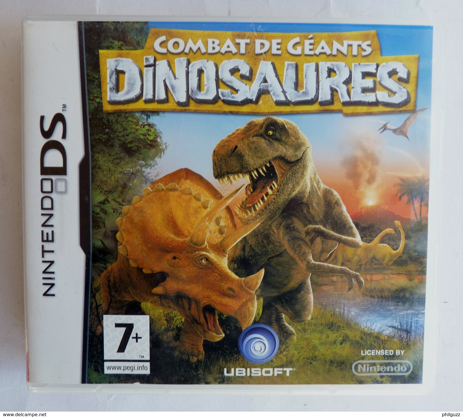 JEU NINTENDO DS COMBAT DE GEANTS DINOSAURES - Nintendo DS