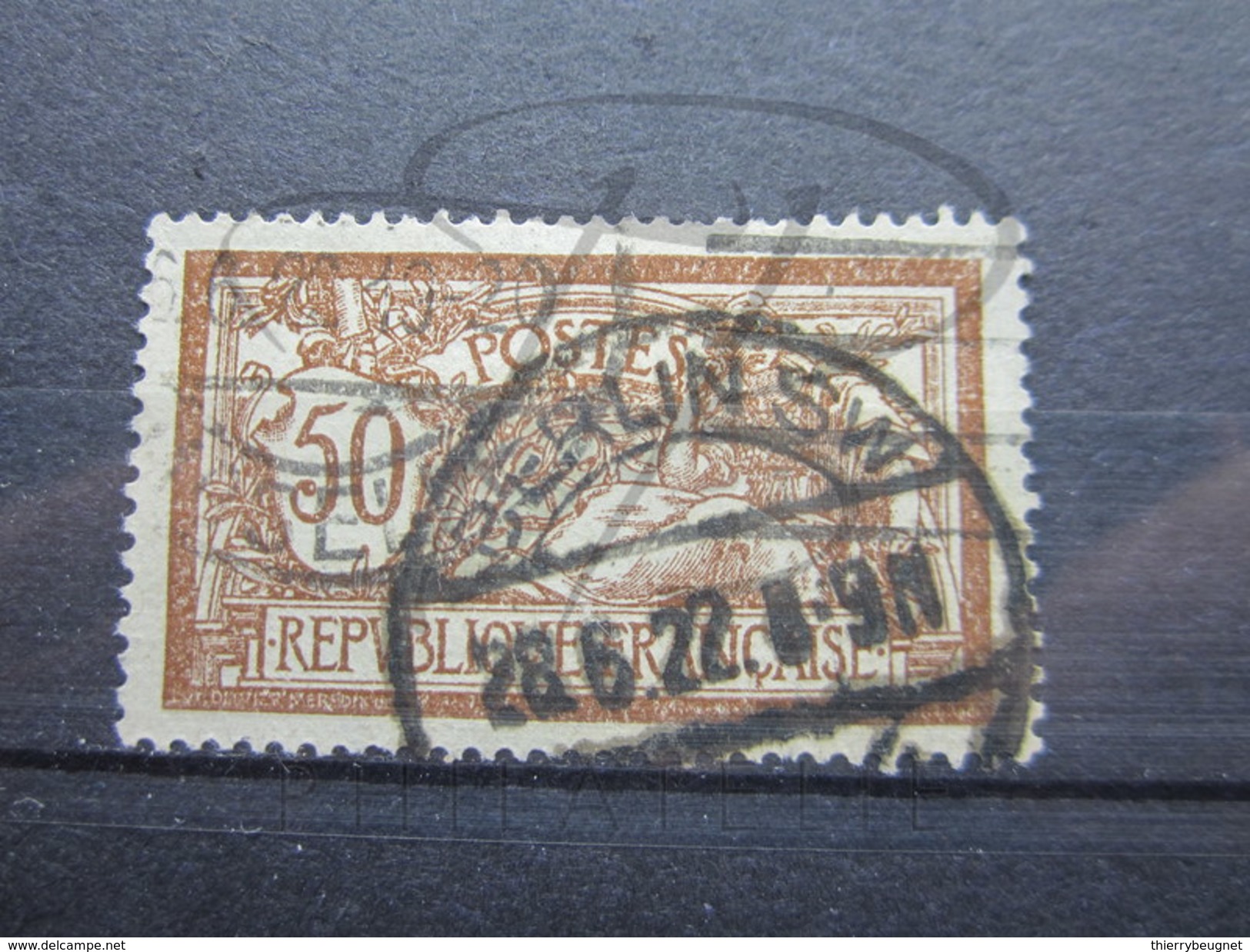 BEAU TIMBRE DE FRANCE N° 120 , CACHET " BERLIN SW " !!! - 1900-27 Merson