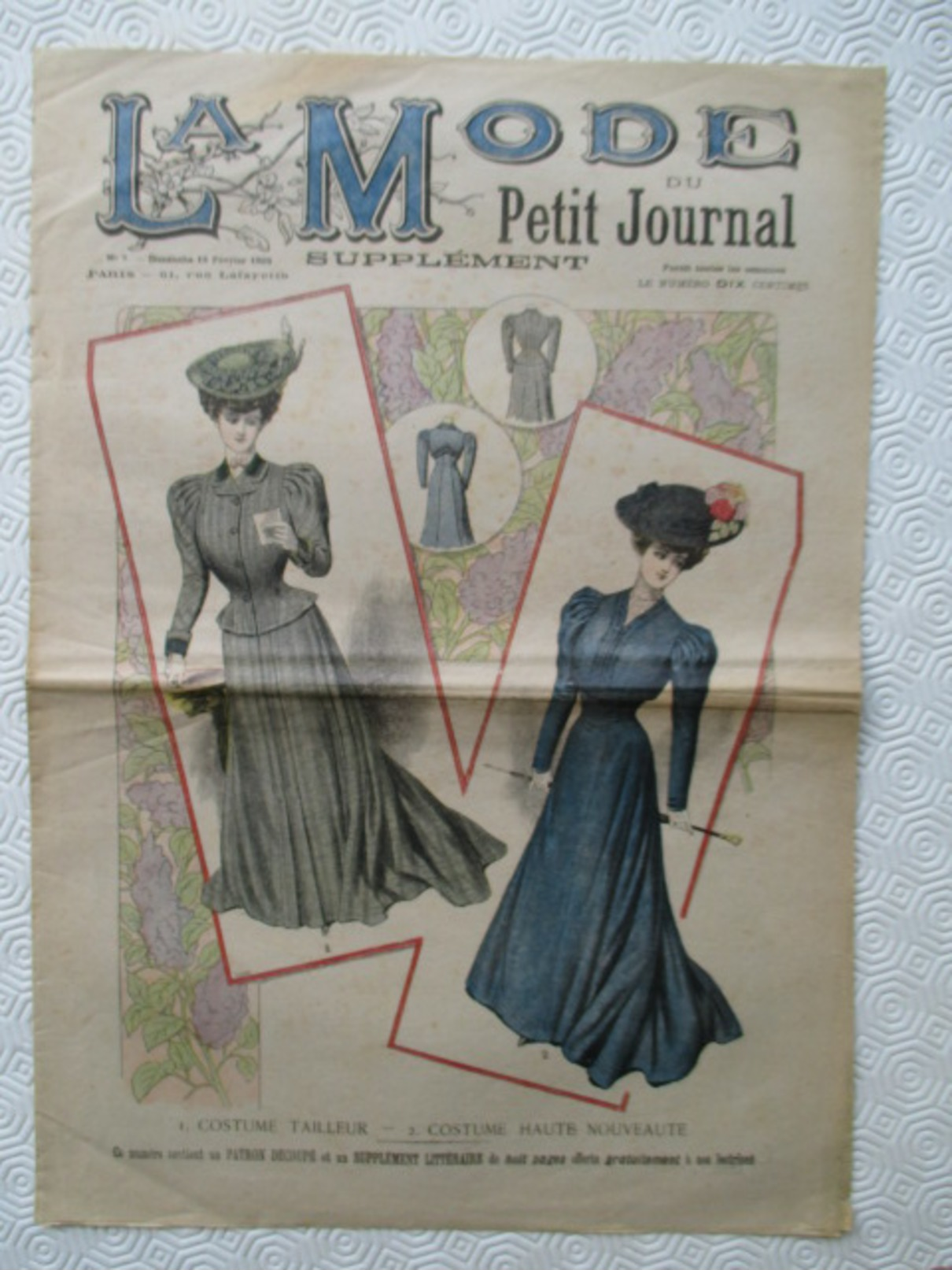 1906 -  Journal LA MODE Parisienne - Supplément Hebdomadaire Du Petit Journal De Paris - - Le Petit Journal