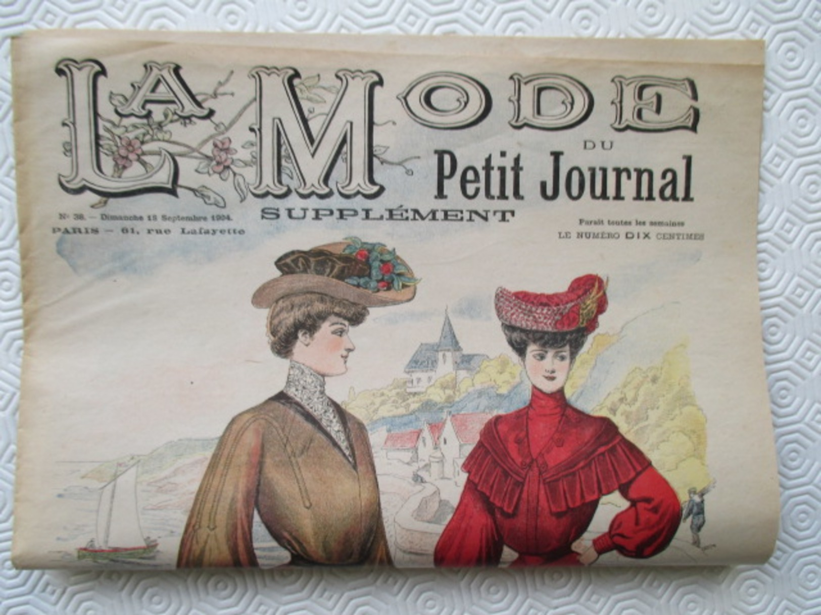 1904 -  Journal LA MODE Parisienne - Supplément Hebdomadaire Du Petit Journal De Paris - - Le Petit Journal