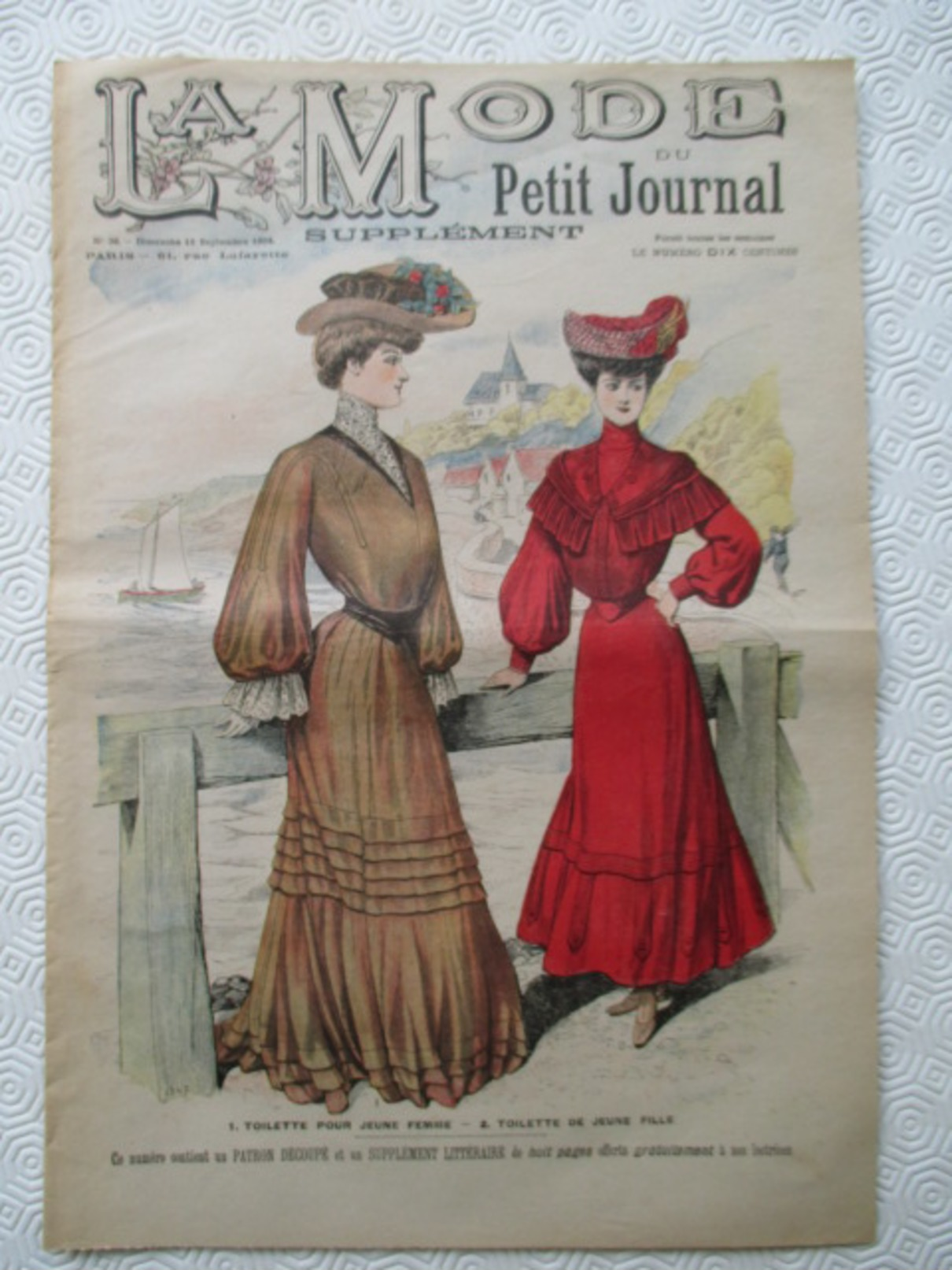 1904 -  Journal LA MODE Parisienne - Supplément Hebdomadaire Du Petit Journal De Paris - - Le Petit Journal