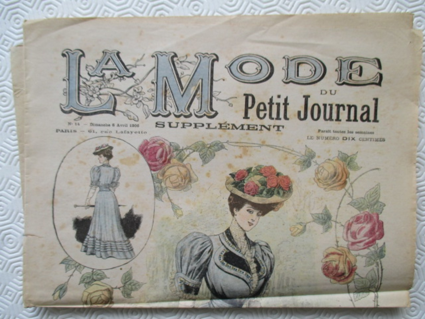 1906 -  Journal LA MODE Parisienne - Supplément Hebdomadaire Du Petit Journal De Paris - - Le Petit Journal