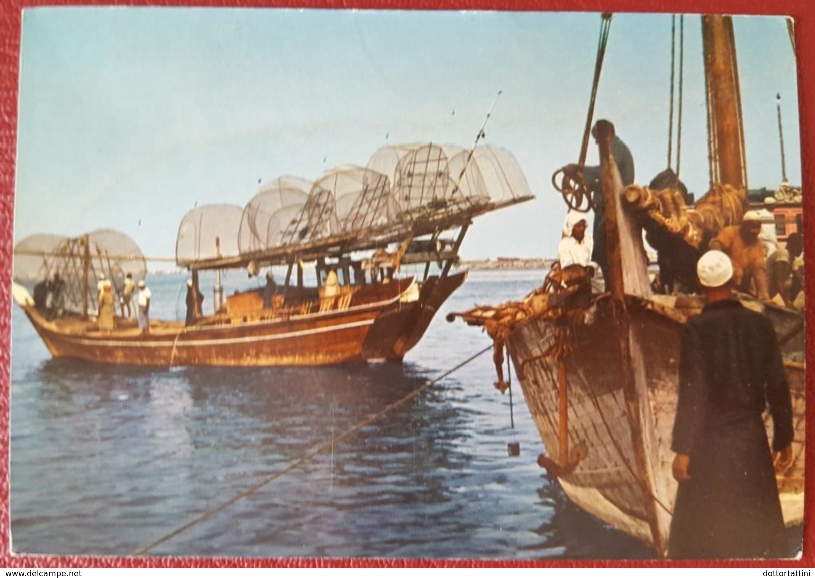 RAS AL-KHAIMA - THE FISHERMEN DHOWS - EMIRATES UAE - Emirati Arabi Uniti