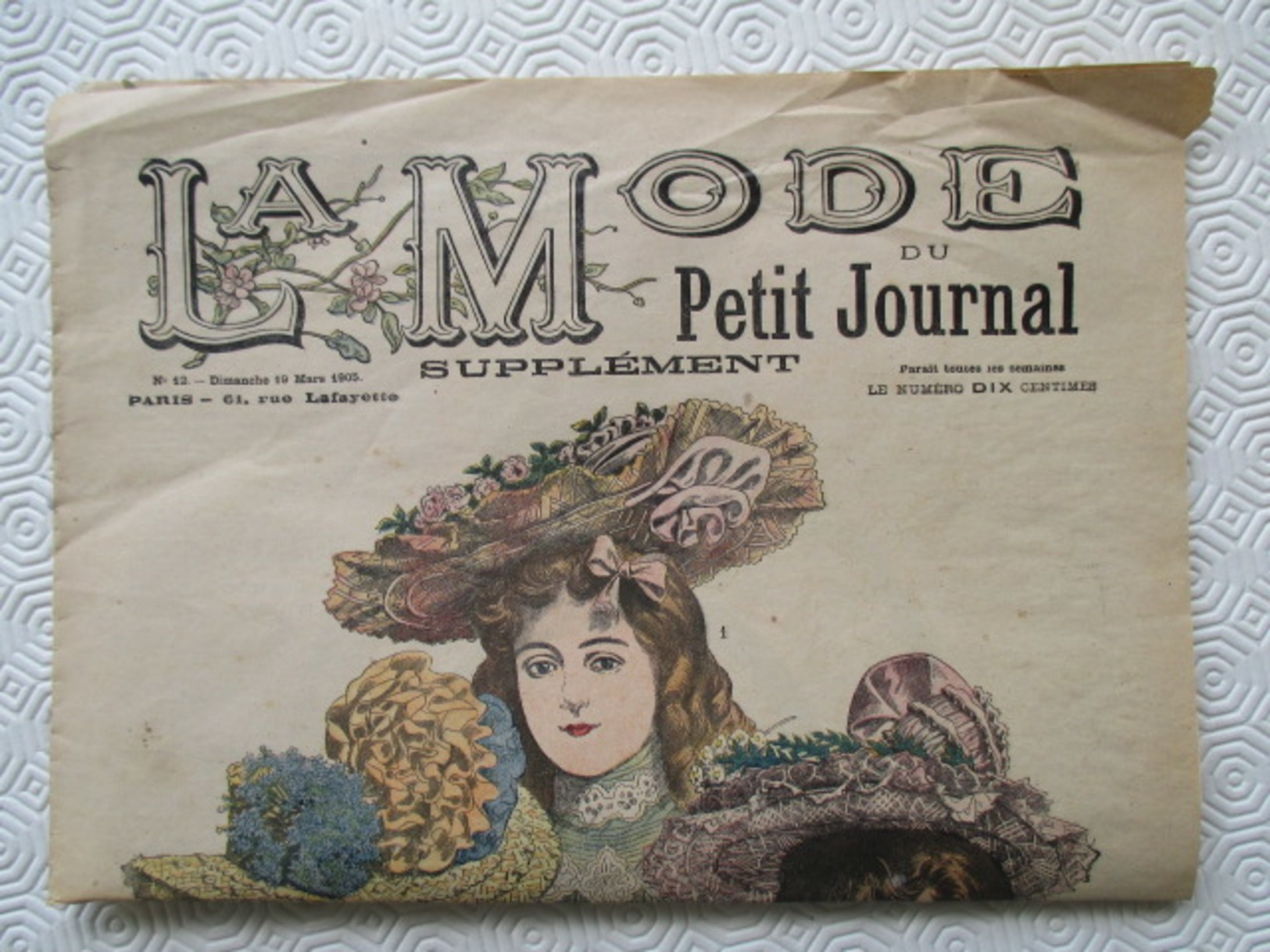 1905 -  Journal LA MODE Parisienne - Supplément Hebdomadaire Du Petit Journal De Paris - - Le Petit Journal