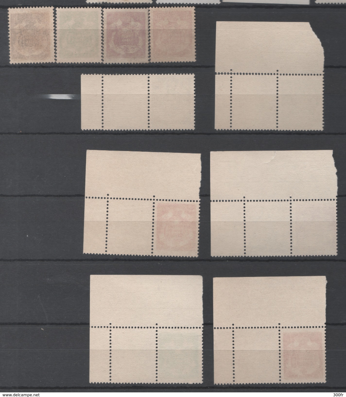 BON LOT DE TIMBRES DE MONACO  PREOBLITERE, TAXE, ARMOIRES 1937 NEUFS TIMBRES - Ungebraucht