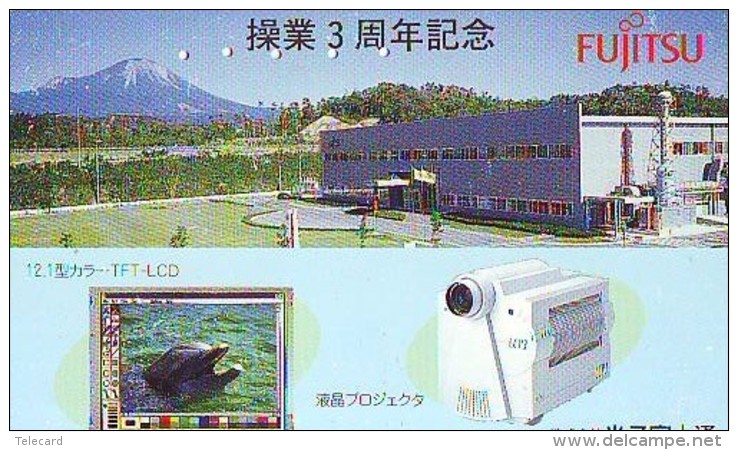 Télécarte Japon * DAUPHIN * DOLPHIN (824) Japan () Phonecard * DELPHIN * GOLFINO * DOLFIJN * - Dolphins