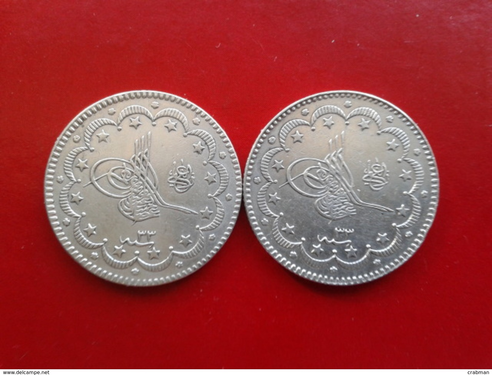 Two Identical Coins - 10 Kurush - Türkei