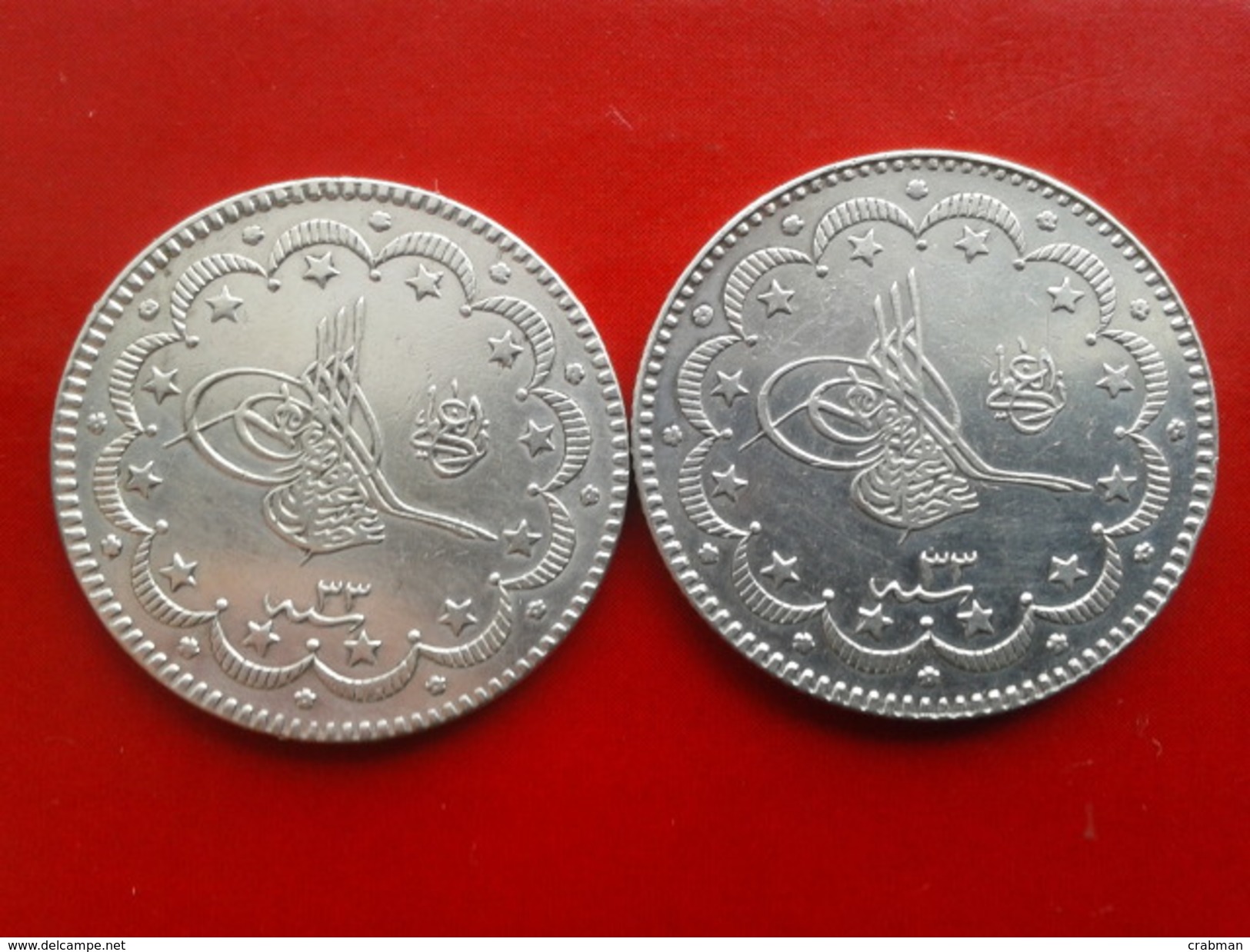 Two Identical Coins - 10 Kurush - Türkei