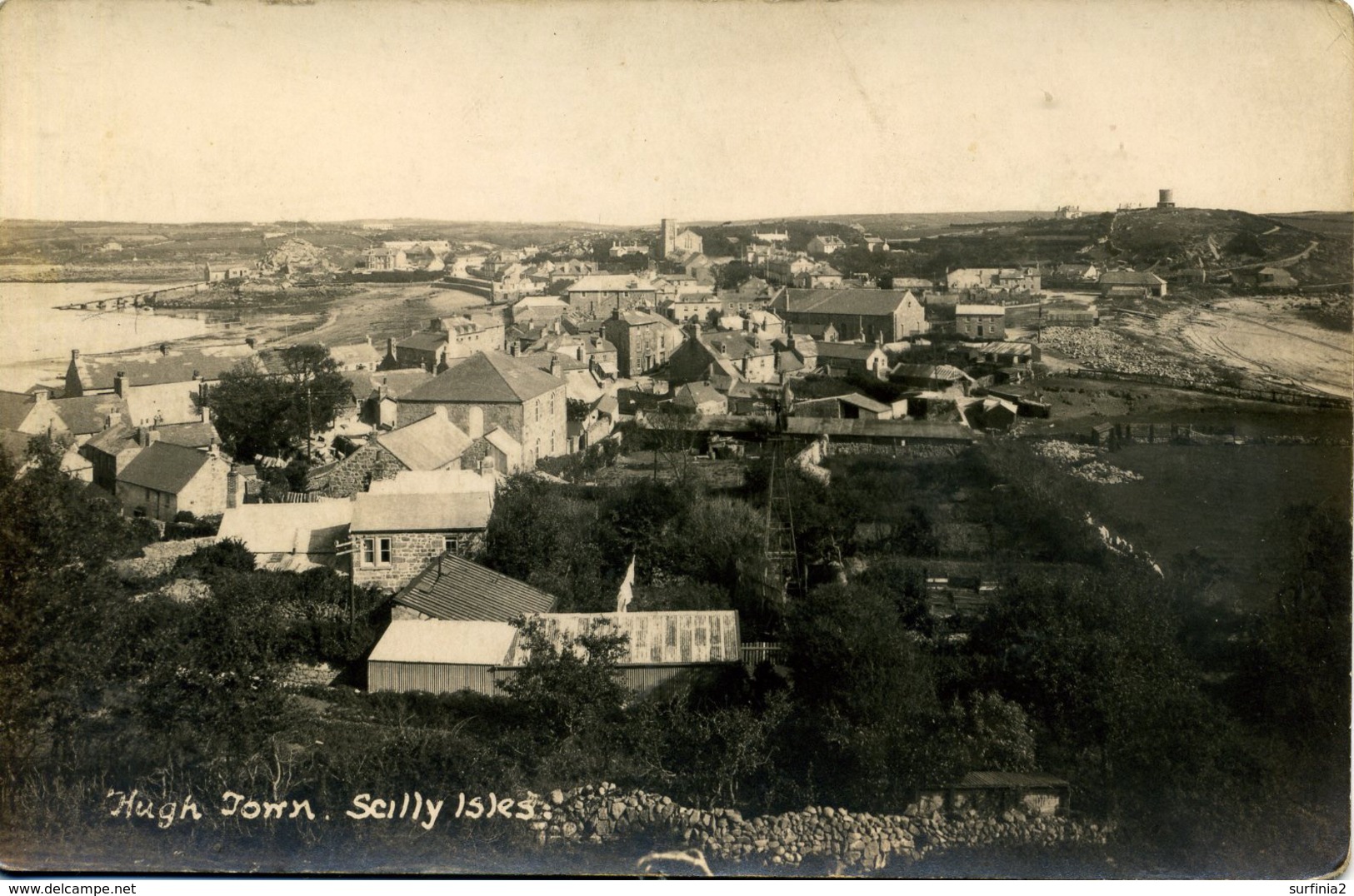 SCILLY ISLES - HUGH TOWN -  RP - GIBSON  Sc18 - Scilly Isles