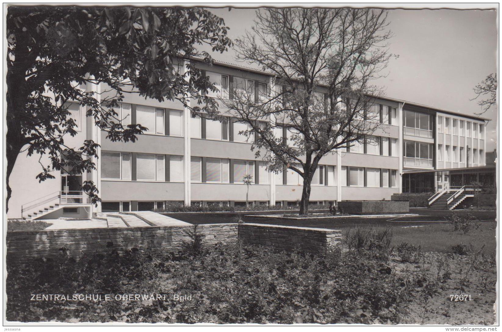 AK - OBERWART - Zentralschule 1961 - Oberwart