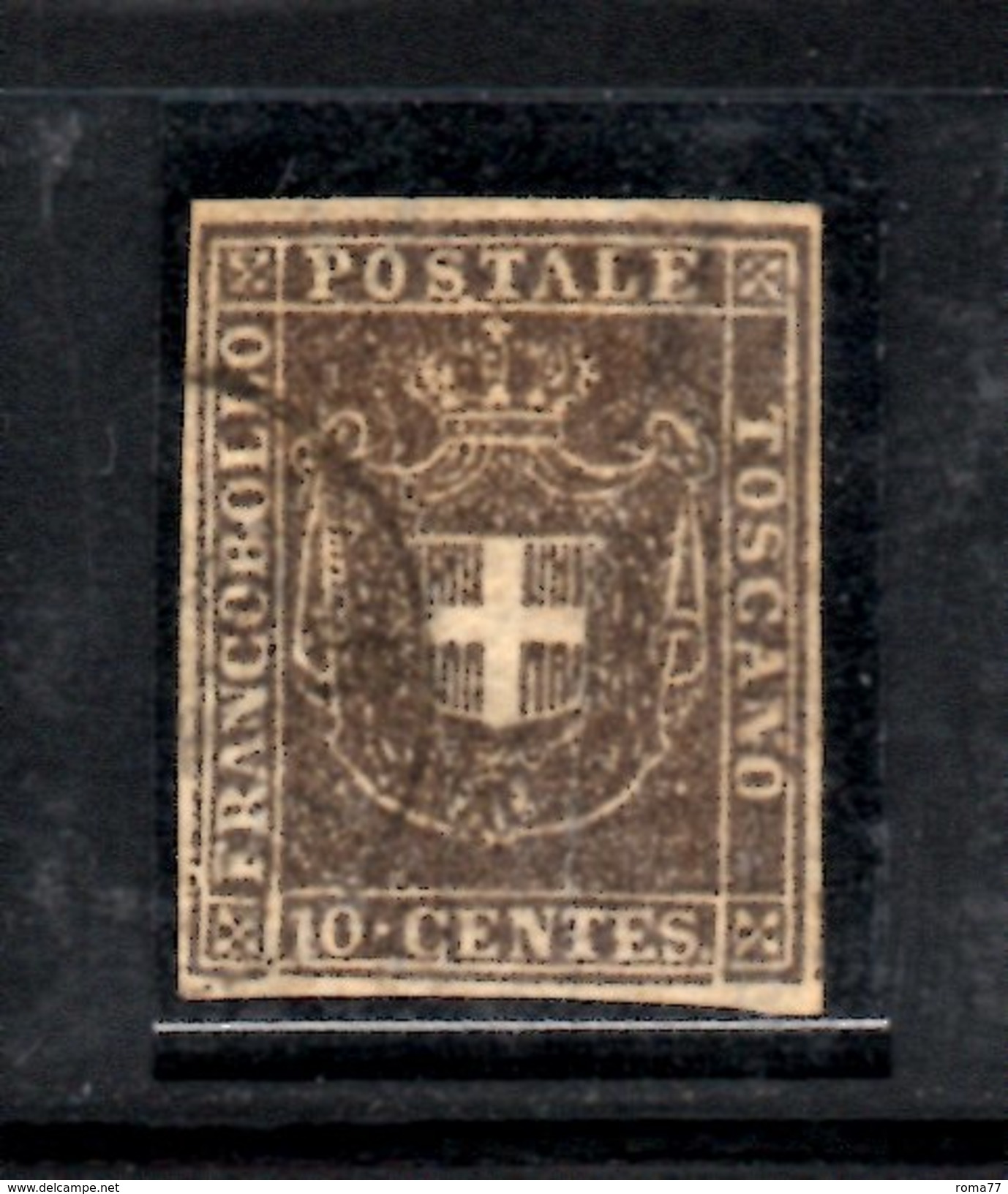 ASI928 AK - TOSCANA , 10 CENTESIMI N. 19 USATO - Toskana