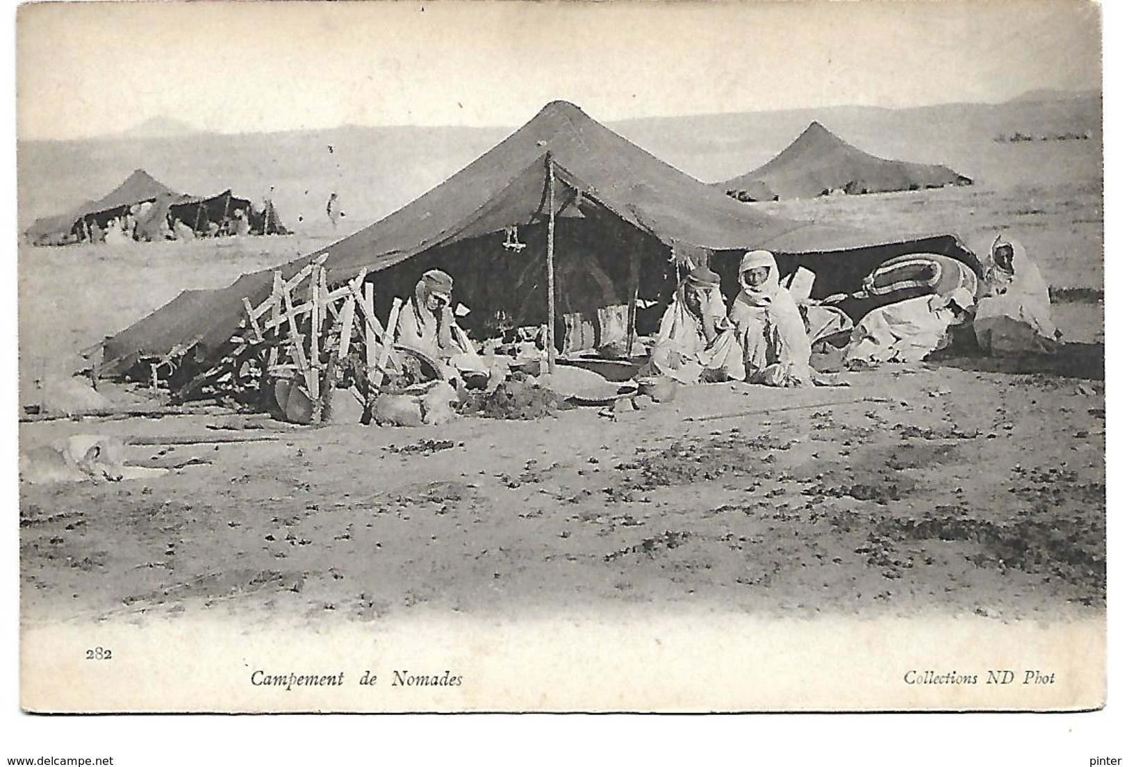 ALGERIE - Campement De Nomades - Autres & Non Classés