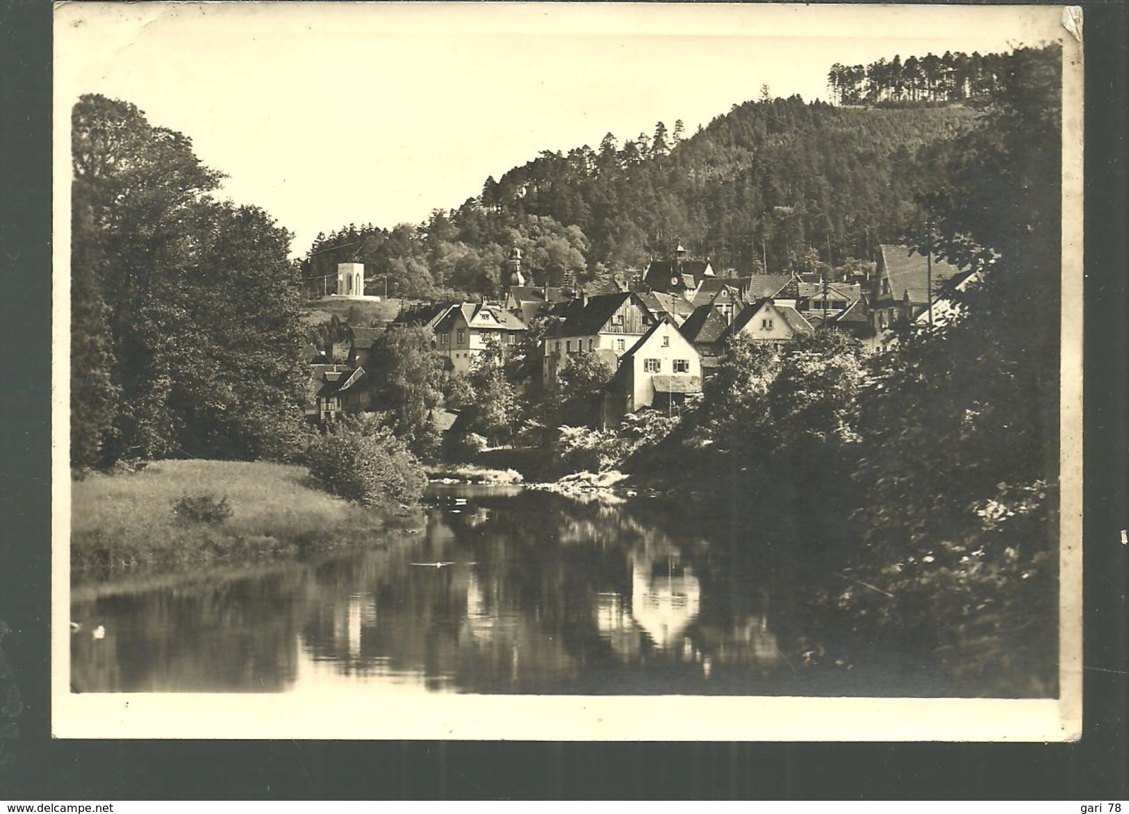 CP Allemagne GERNSBACH Dans La Vallée De La Murg - Gernsbach