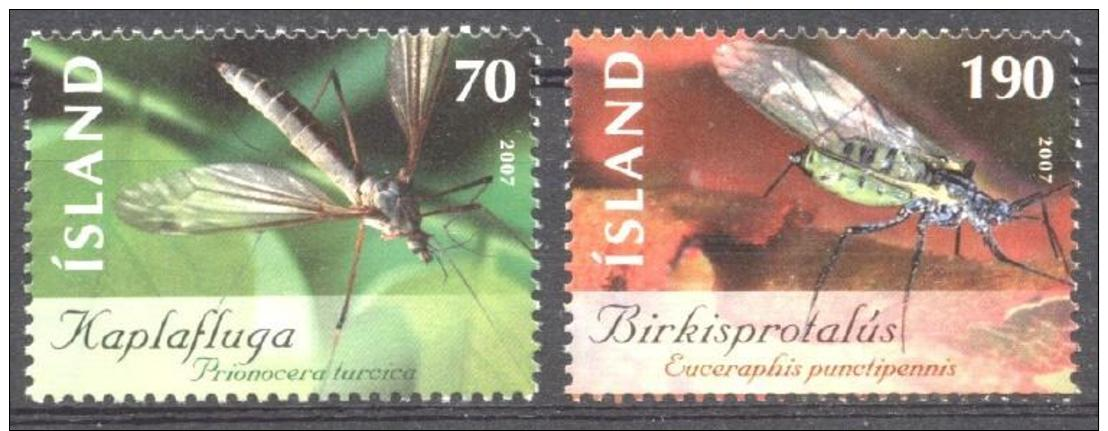Iceland 2007 - MNH - Insects - Sonstige & Ohne Zuordnung