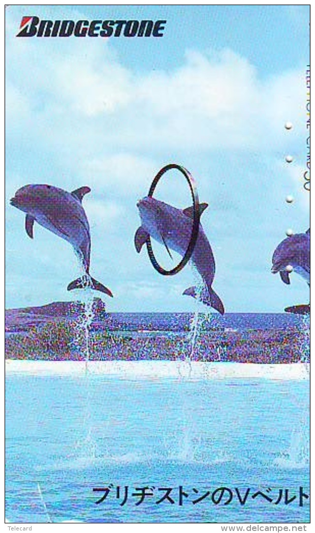 Télécarte Japon * DAUPHIN * DOLPHIN (902) Japan () Phonecard * DELPHIN * GOLFINO * DOLFIJN * - Dolphins