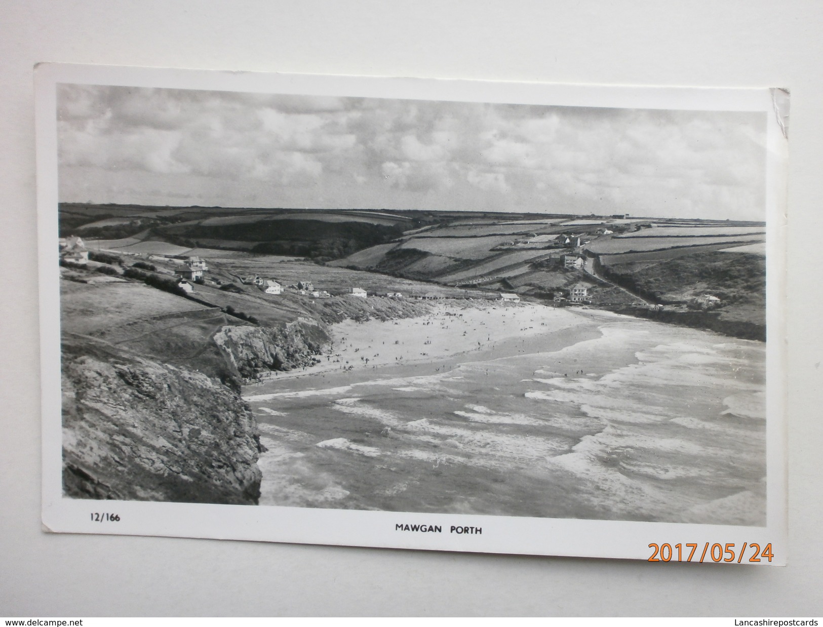 Postcard Mawgan Porth Nr Newquay Cornwall By Overland Views Of Tintagel RP PU 1959 My Ref B11139 - Other & Unclassified