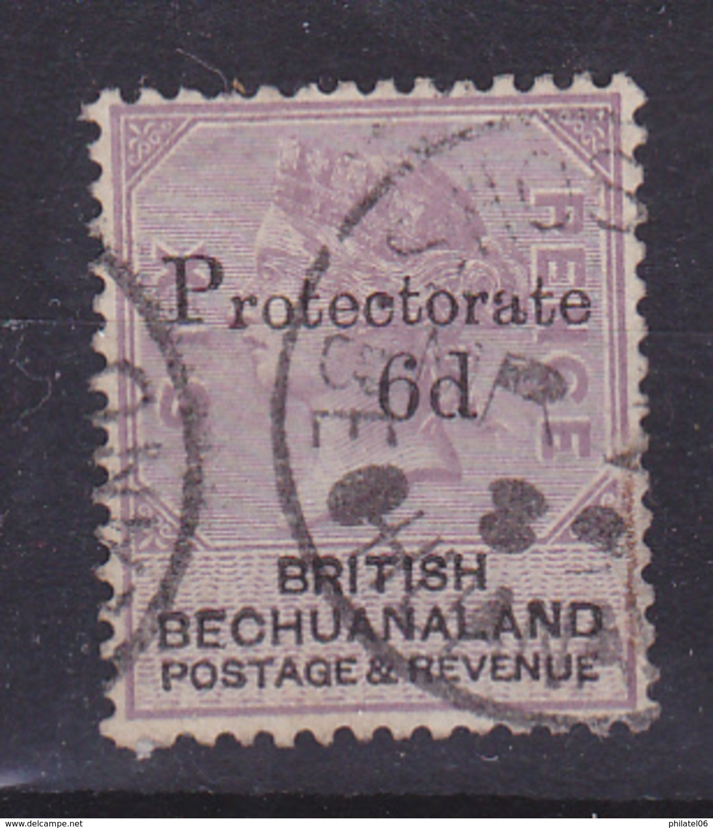 BECHUANALAND PROTECTORAT  No 7  TB  COTE: 60 EUROS - 1885-1964 Bechuanaland Protectorate