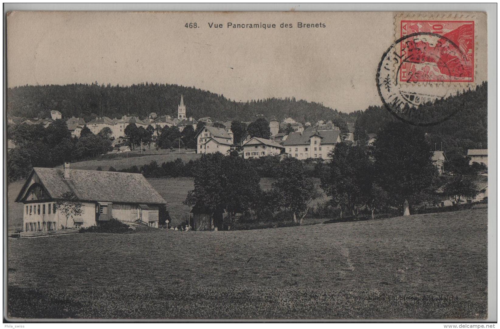 Vue Panoramique Des Brenets - Les Brenets