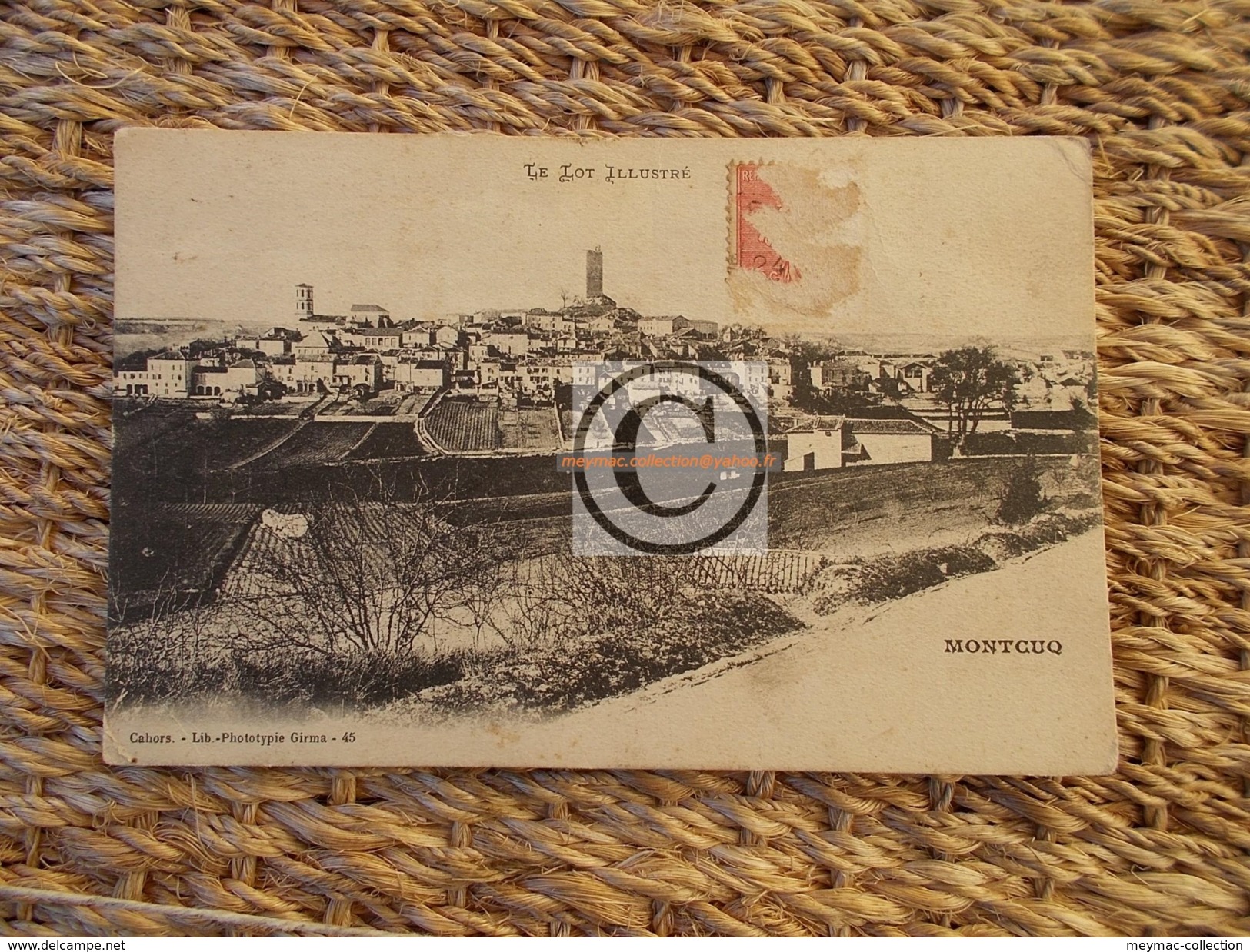 MIDI PYRENNEES LOT 46 MONTCUQ  Série Lot Illustré Edition Girma Cahors - Montcuq