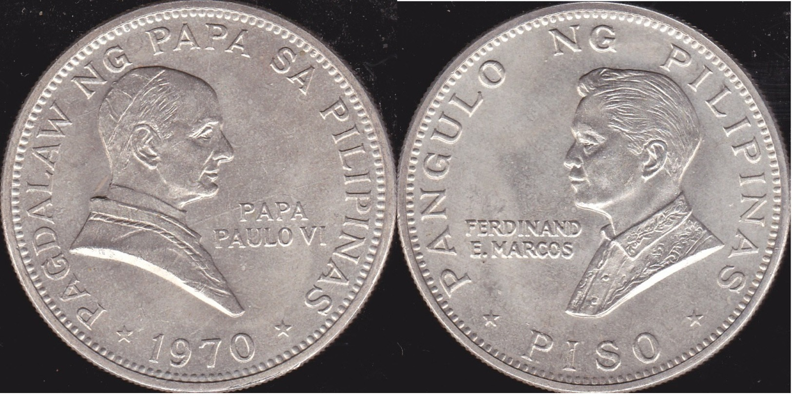 Philippines, 1 Peso 1970 - Argent/ Silver - Philippines