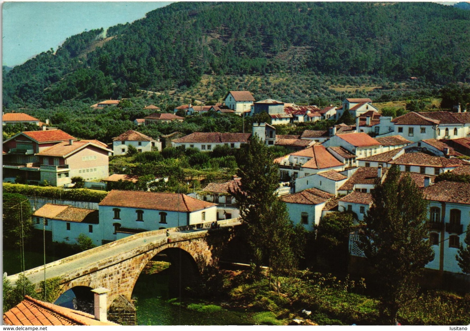 GOIS VISTA TIRADA DO CASTELO SELOS CARIMBO TIMBRE STAMPS  - Portugal - Coimbra