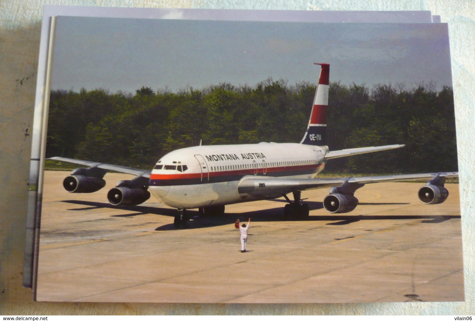 MONTANA AUSTRIA  B 707 138B    OE INA - 1946-....: Moderne