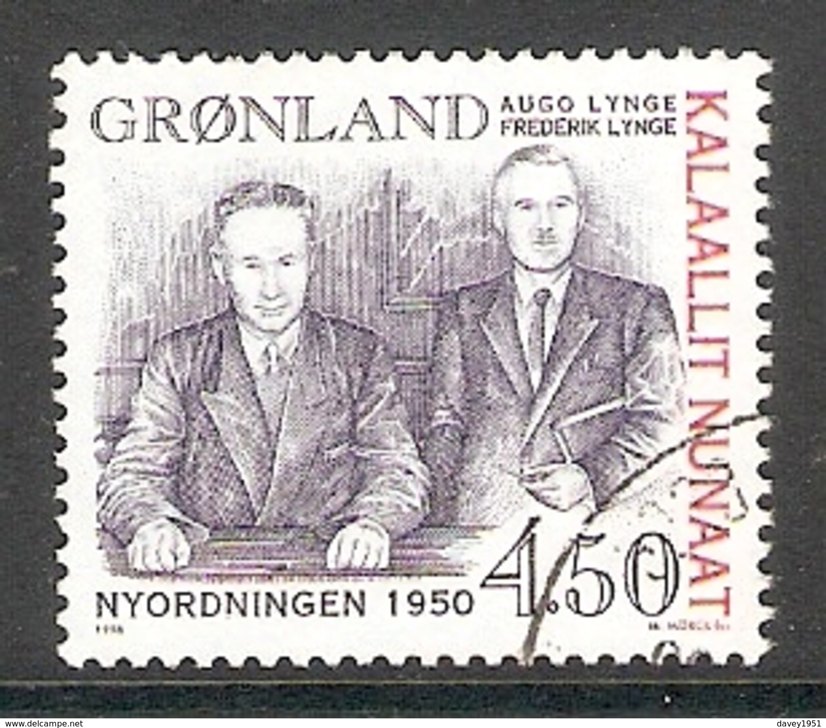 004322 Greemland 1998 4K50 FU - Used Stamps