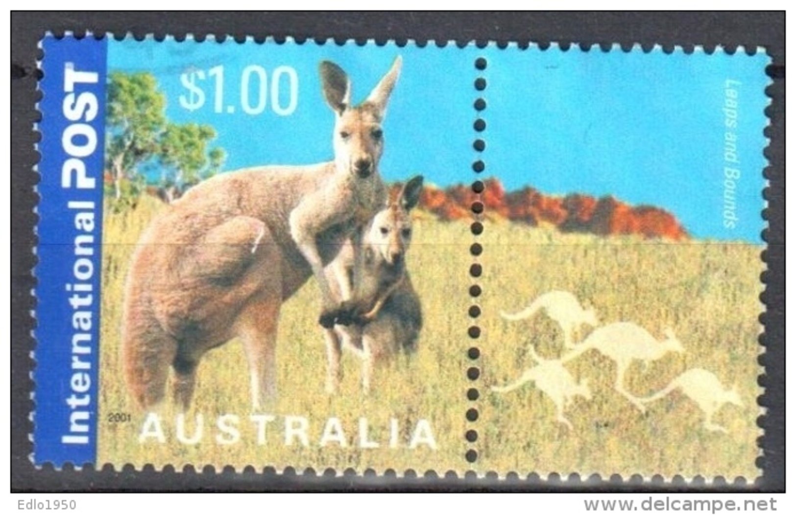 Australia 2001 - Greetings Stamps - Mi.2045 - Used - Used Stamps