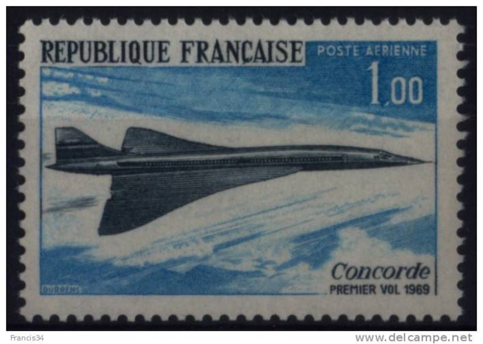 PA N° 43 - X X - ( F 537 ) - ( Concorde ) - 1960-.... Neufs