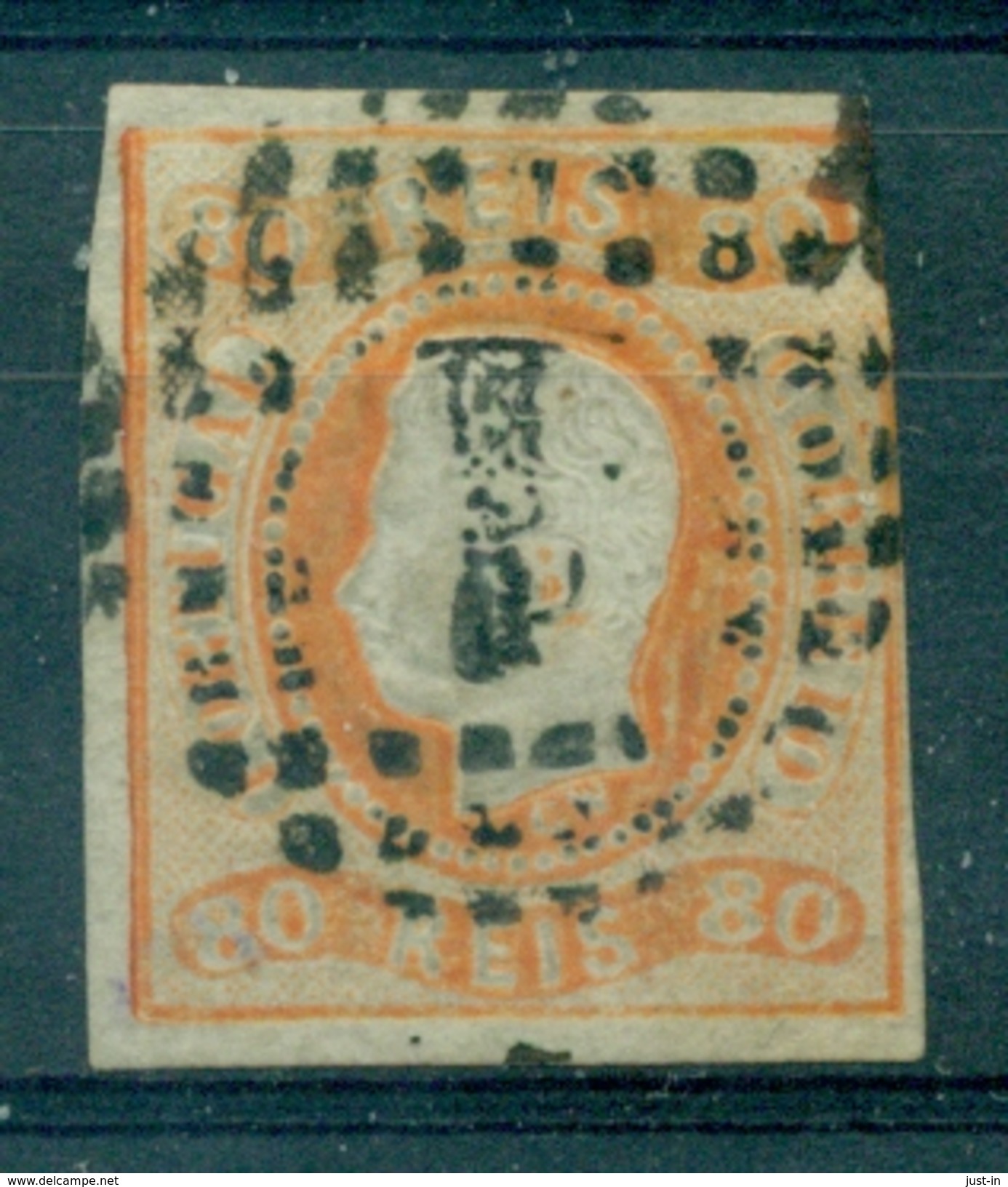 PORTUGAL  N° 23 Oblitéré Ballon 1 . Signé R. Calves Cote : 80 &euro;  B / Tb - Used Stamps