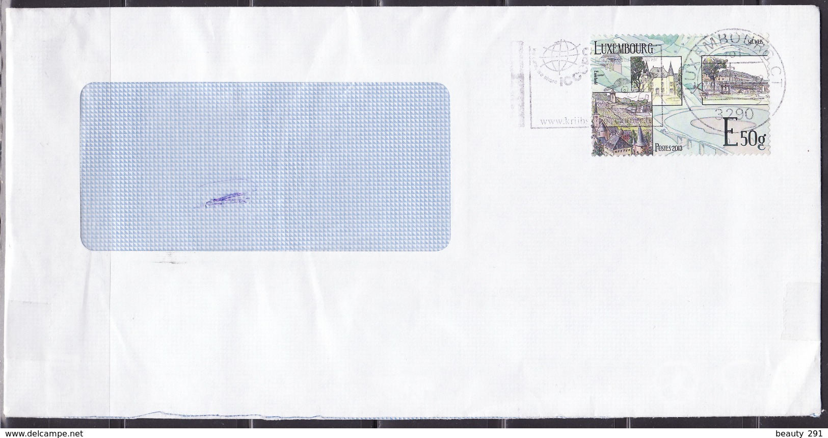 LUXEMBOURG 2013 E 50gr COVER - Briefe U. Dokumente