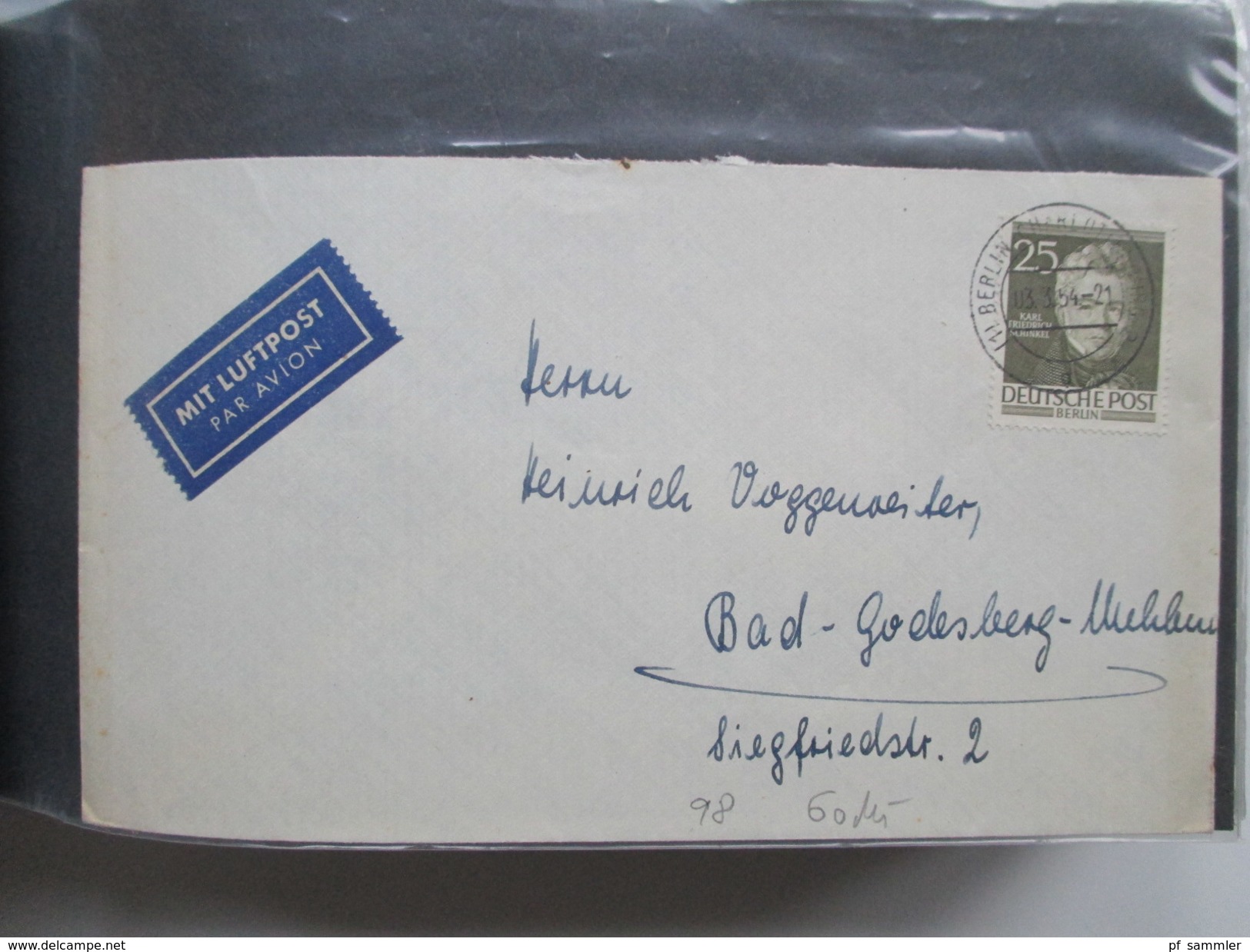 Berlin Belegesammlung 100 Briefe. Bedarf / FDC 1953 - 1972. Interessante Stücke / Stöberposten! Hoher Katalogwert!!