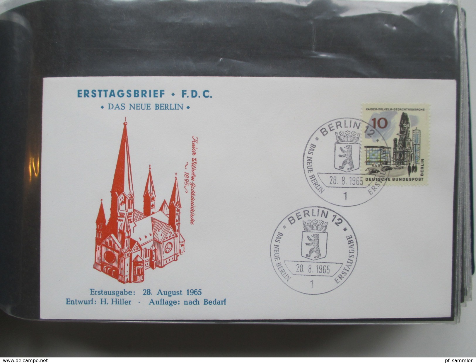 Berlin Belegesammlung 100 Briefe. Bedarf / FDC 1953 - 1972. Interessante Stücke / Stöberposten! Hoher Katalogwert!!