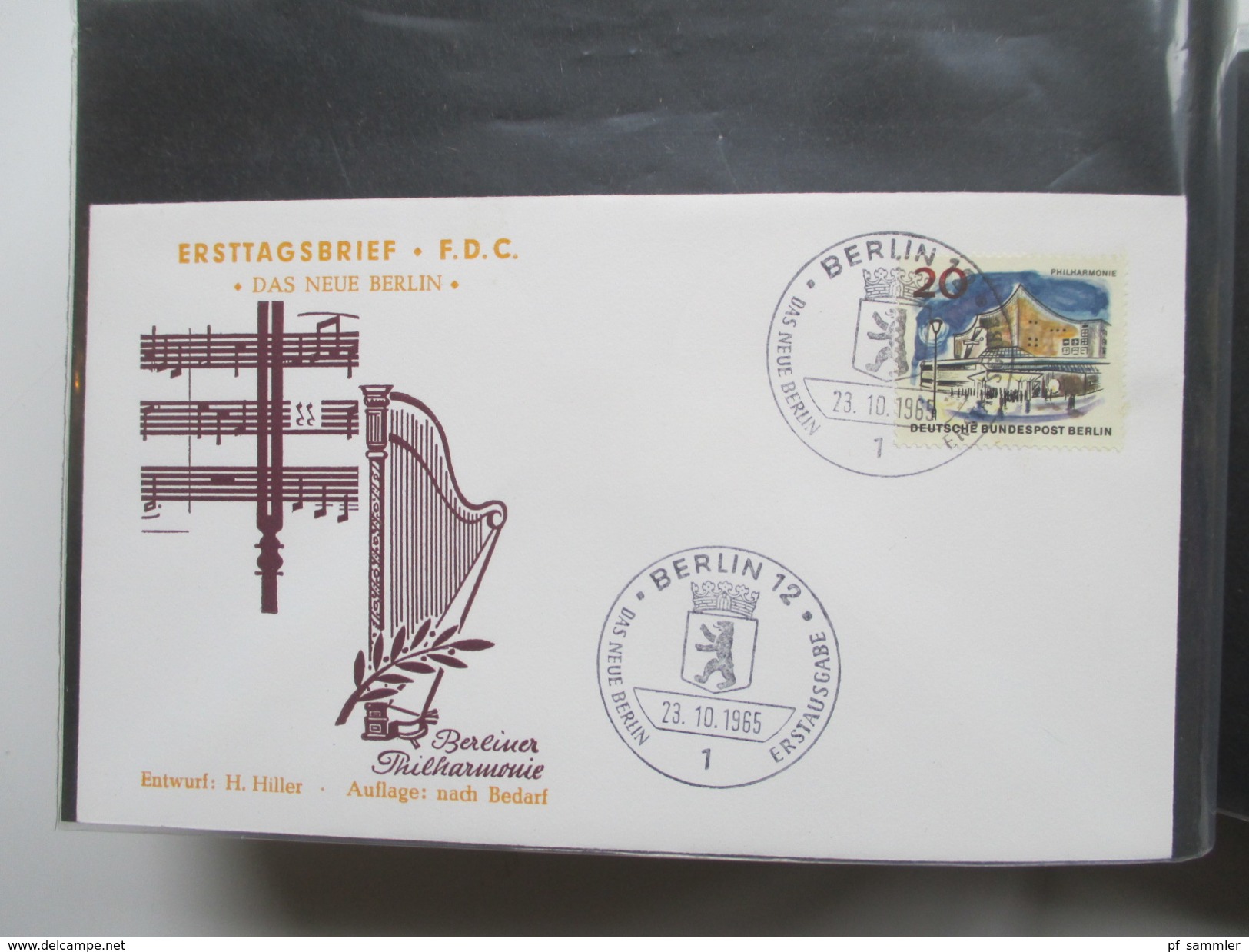 Berlin Belegesammlung 100 Briefe. Bedarf / FDC 1953 - 1972. Interessante Stücke / Stöberposten! Hoher Katalogwert!!