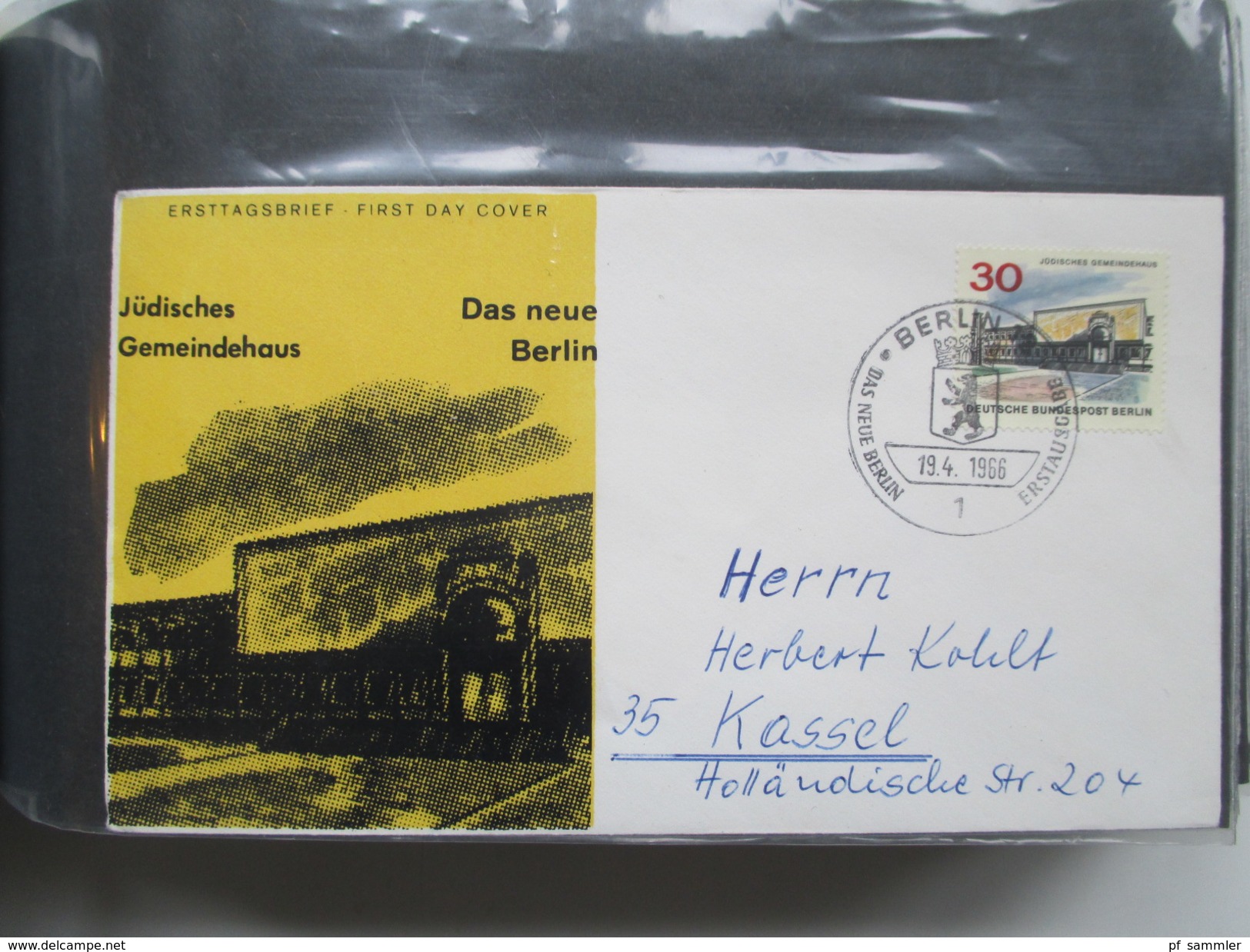 Berlin Belegesammlung 100 Briefe. Bedarf / FDC 1953 - 1972. Interessante Stücke / Stöberposten! Hoher Katalogwert!!