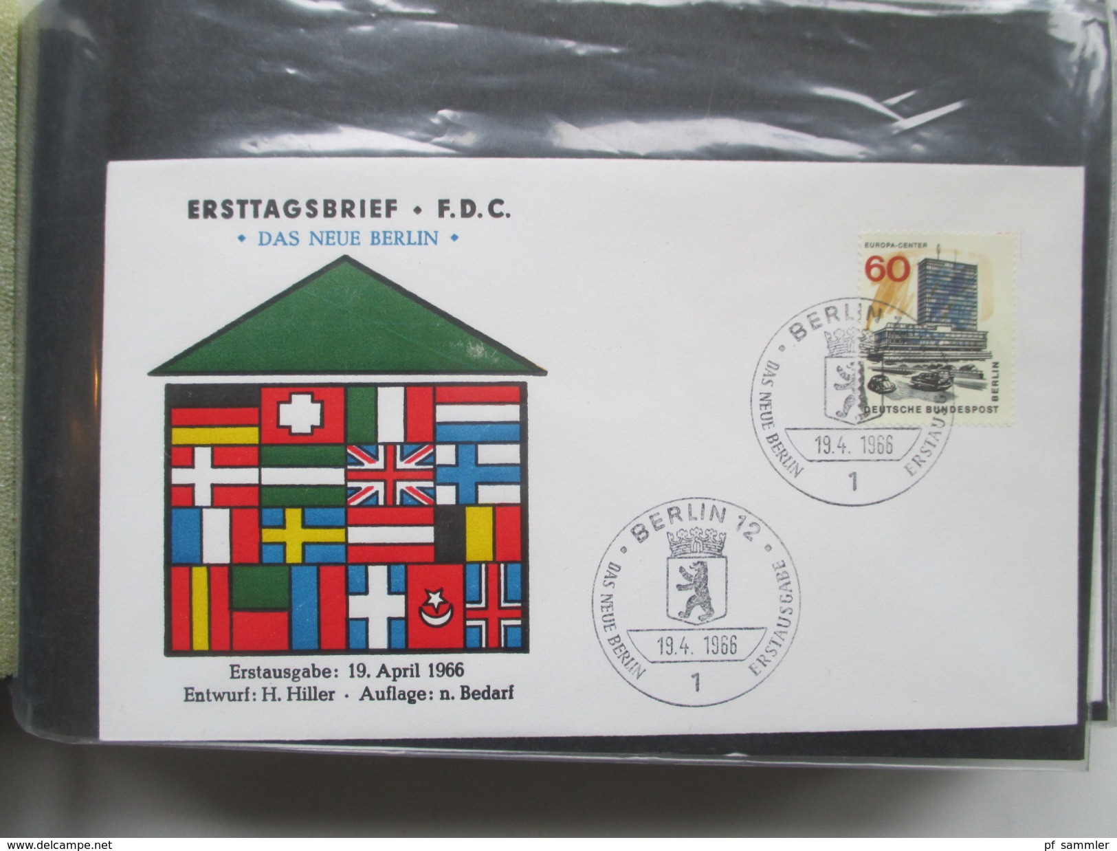 Berlin Belegesammlung 100 Briefe. Bedarf / FDC 1953 - 1972. Interessante Stücke / Stöberposten! Hoher Katalogwert!!